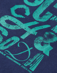 Scotch & Soda Chest Artwork T-Shirt | Peacoat