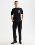 Scotch & Soda Hiked It T-Shirt | Charcoal