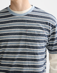 Scotch & Soda Yarn Dye Stripe T-Shirt | Blues