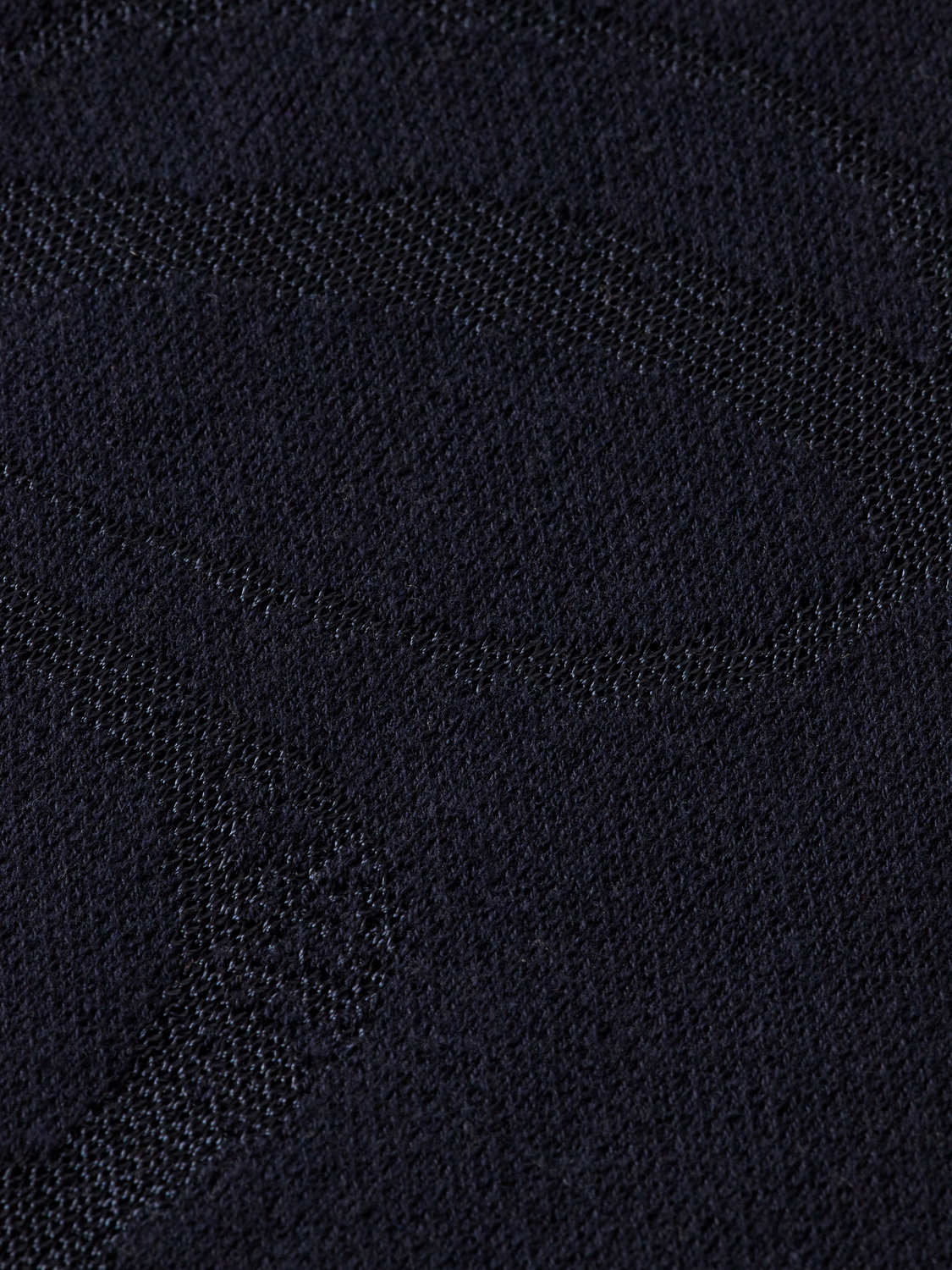 Scotch &amp; Soda Jacquard Knit Short Sleeve Shirt | Navy