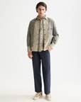 Scotch & Soda Mountain Graphic Overshirt | Plaza Taupe