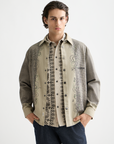 Scotch & Soda Mountain Graphic Overshirt | Plaza Taupe