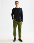 Scotch & Soda Jacquard Knit T-Shirt | Charcoal