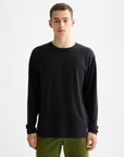 Scotch & Soda Jacquard Knit T-Shirt | Charcoal
