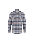 A Fish Named Fred Overshirt | Brushed Check Blue