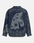 Scotch & Soda Denim Bandana Overshirt | Dress Blues