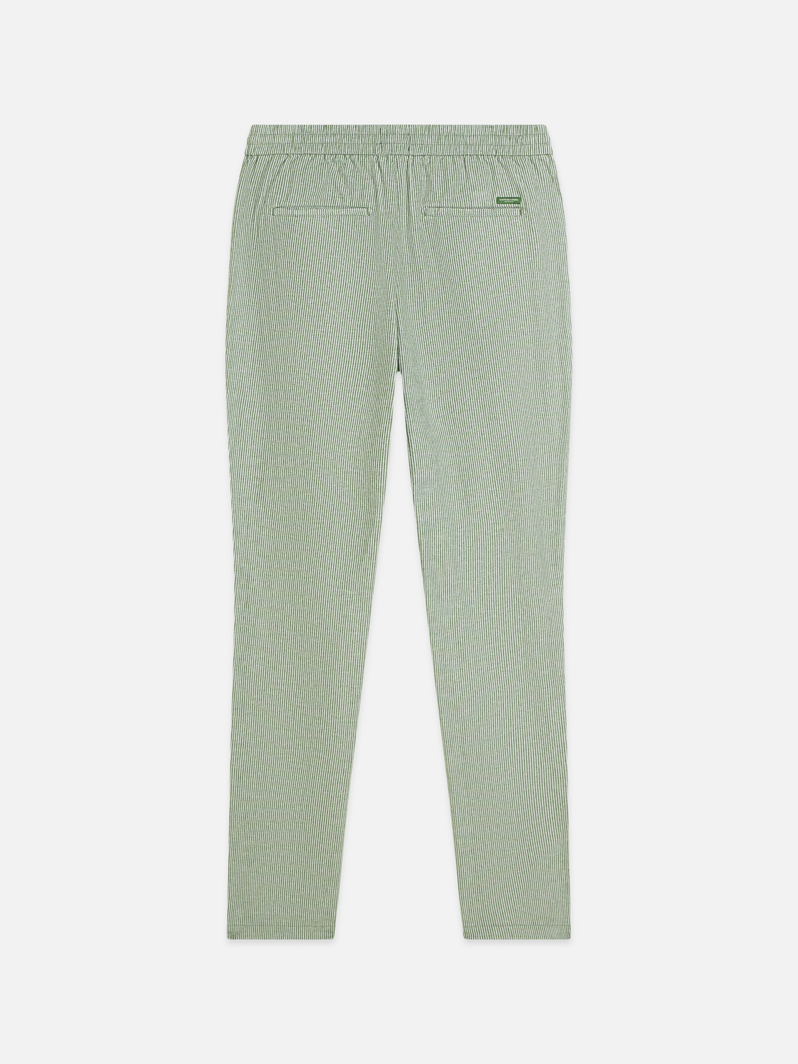 Scotch &amp; Soda Warren Cotton/Linen Pant | Garden Green Stripe