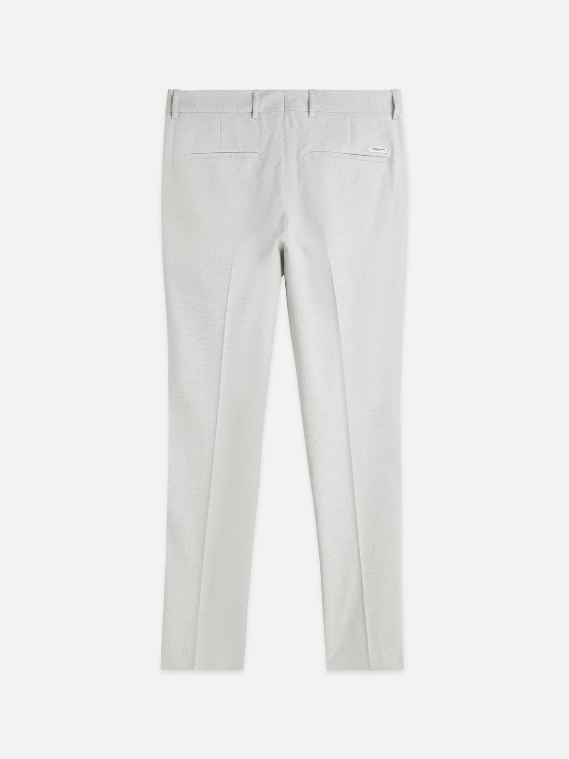 Scotch &amp; Soda Mott Weave Chino | Grey Melange