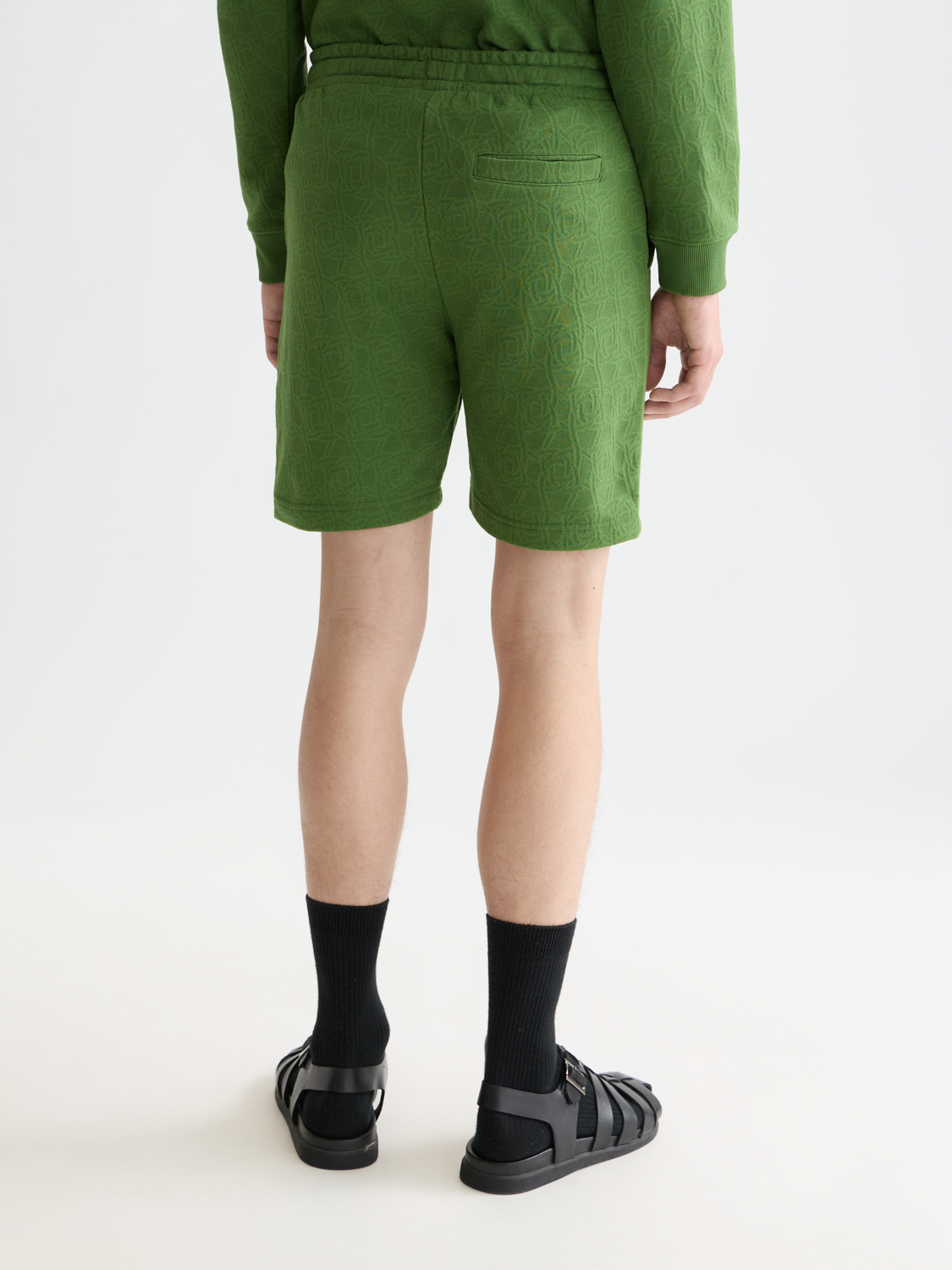 Scotch &amp; Soda Jacquard Short | Garden Green