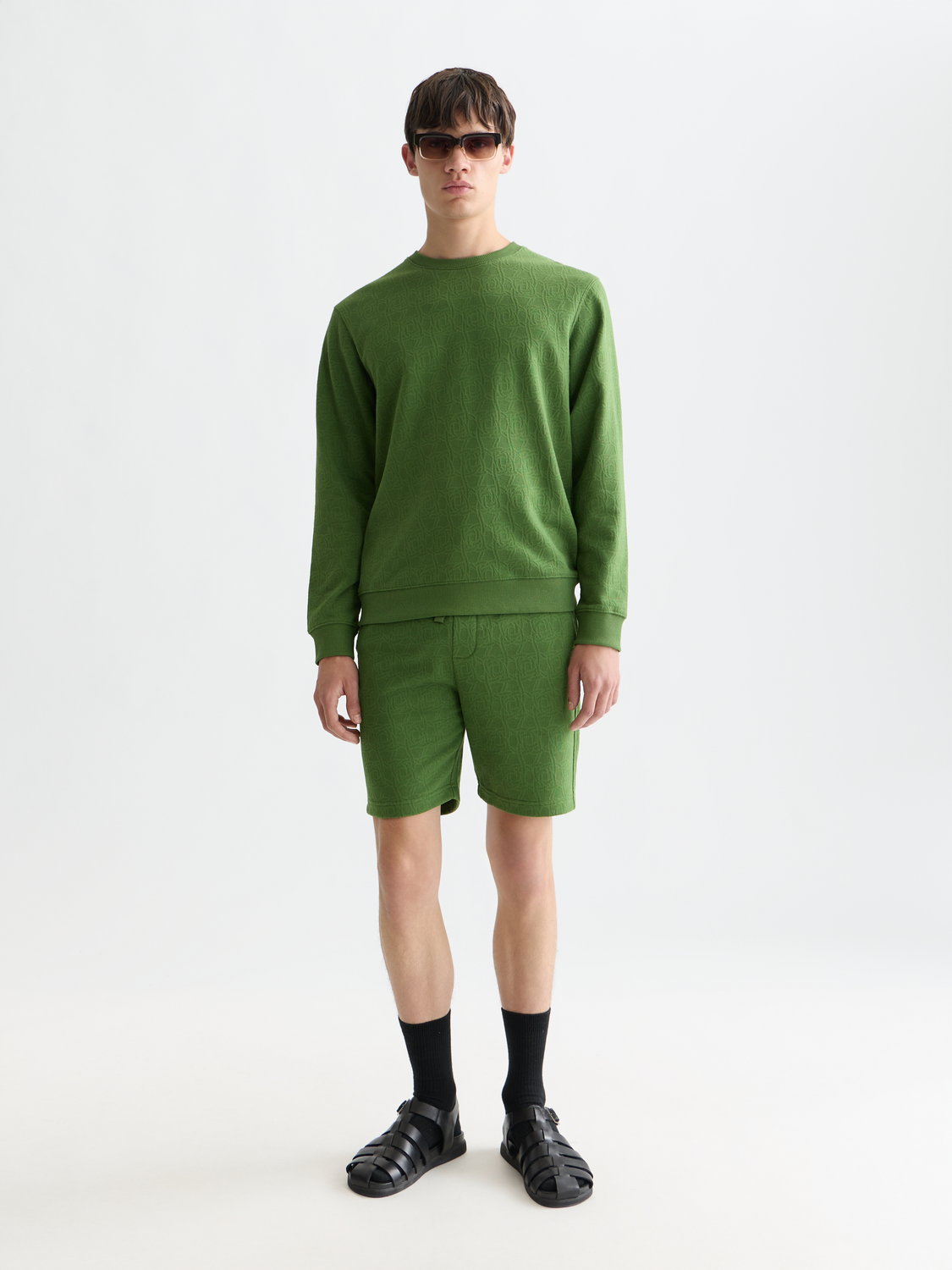 Scotch &amp; Soda Jacquard Short | Garden Green