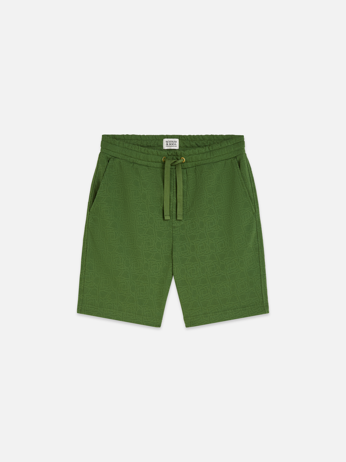 Scotch &amp; Soda Jacquard Short | Garden Green