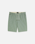 Scotch & Soda Cotton Linen Short | Garden Green Stripe