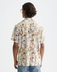 Scotch & Soda Cosmic Sky Short Sleeve Shirt | Eggnog