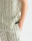Scotch & Soda Linen Short Sleeve Shirt | Horseshoe Stripe