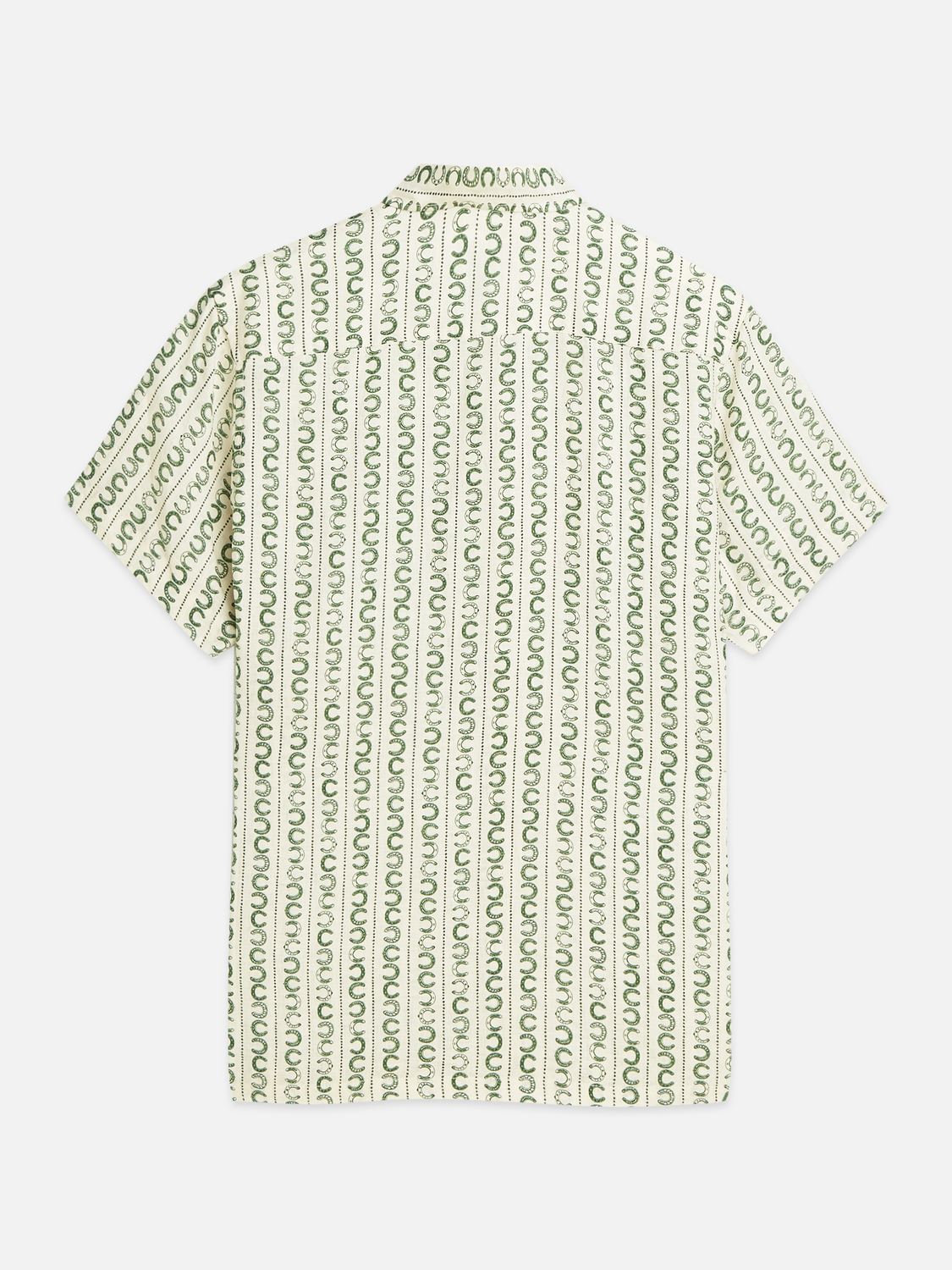 Scotch &amp; Soda Linen Short Sleeve Shirt | Horseshoe Stripe