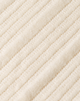 Scotch & Soda Knit Ribbed Polo Shirt | Eggnog
