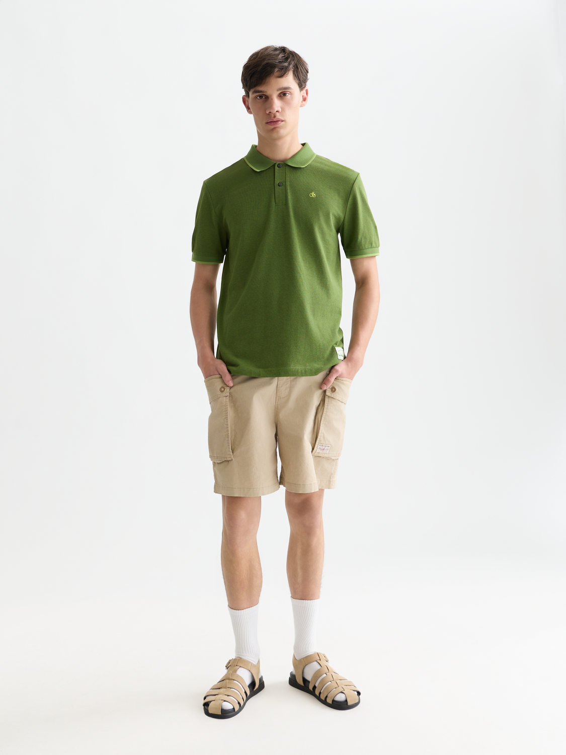 Scotch &amp; Soda Polo Shirt | Garden Green