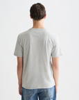 Scotch & Soda Melange T-Shirt | Heather Grey