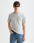 Scotch & Soda Melange T-Shirt | Heather Grey