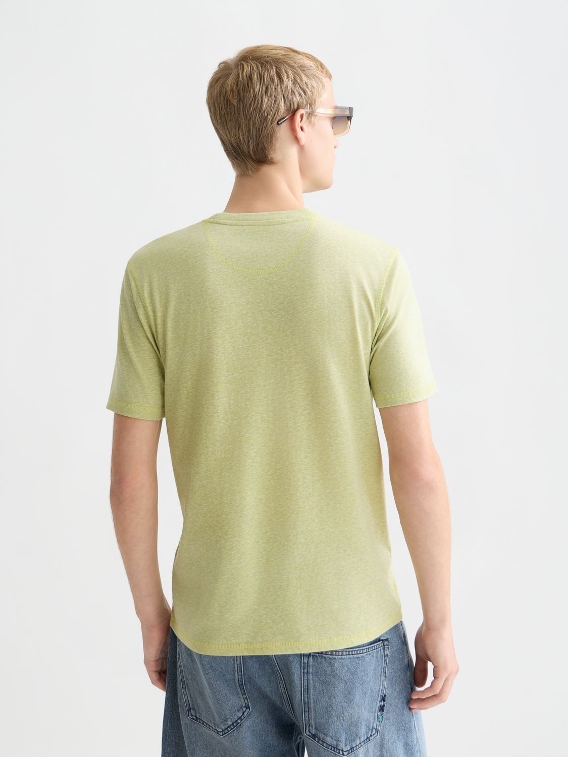 Scotch &amp; Soda Melange T-Shirt | Green Oasis