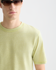 Scotch & Soda Melange T-Shirt | Green Oasis