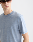 Scotch & Soda Melange T-Shirt | Infinity Blue