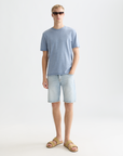Scotch & Soda Melange T-Shirt | Infinity Blue