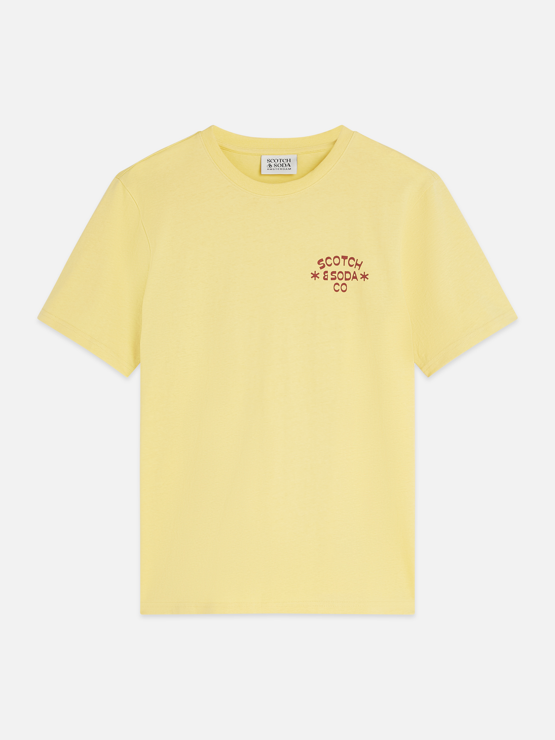 Scotch &amp; Soda Logo Print T-Shirt | Raffia