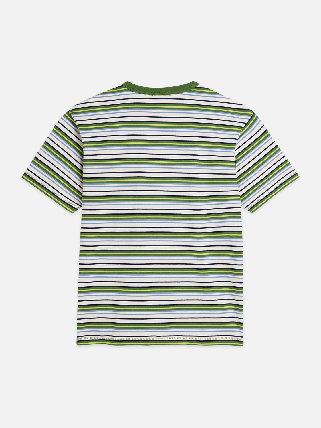 Scotch &amp; Soda Yarn Dye Stripe T-Shirt | Garden Green
