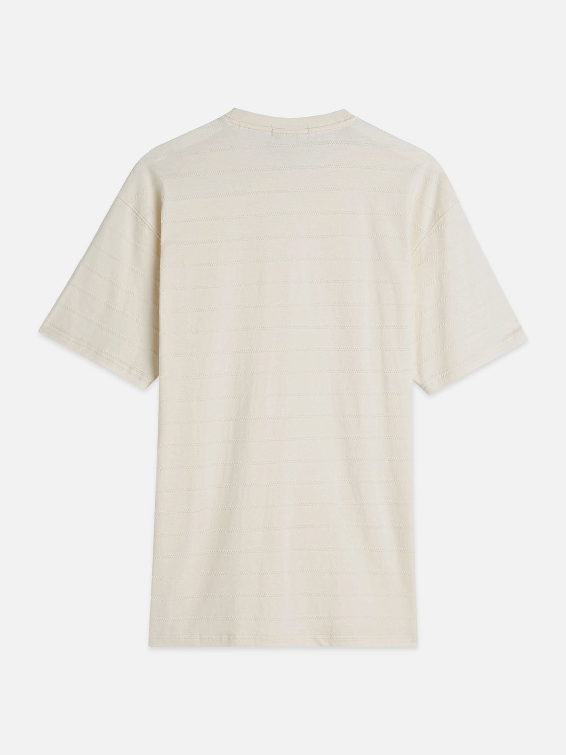 Scotch &amp; Soda Jacquard Relaxed T-Shirt | Eggnog