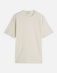 Scotch & Soda Jacquard Relaxed T-Shirt | Eggnog