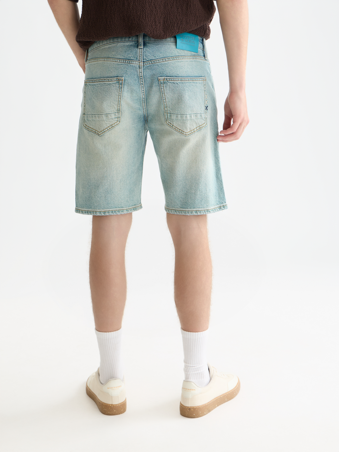 Scotch &amp; Soda Ralston Denim Short | Light Blue