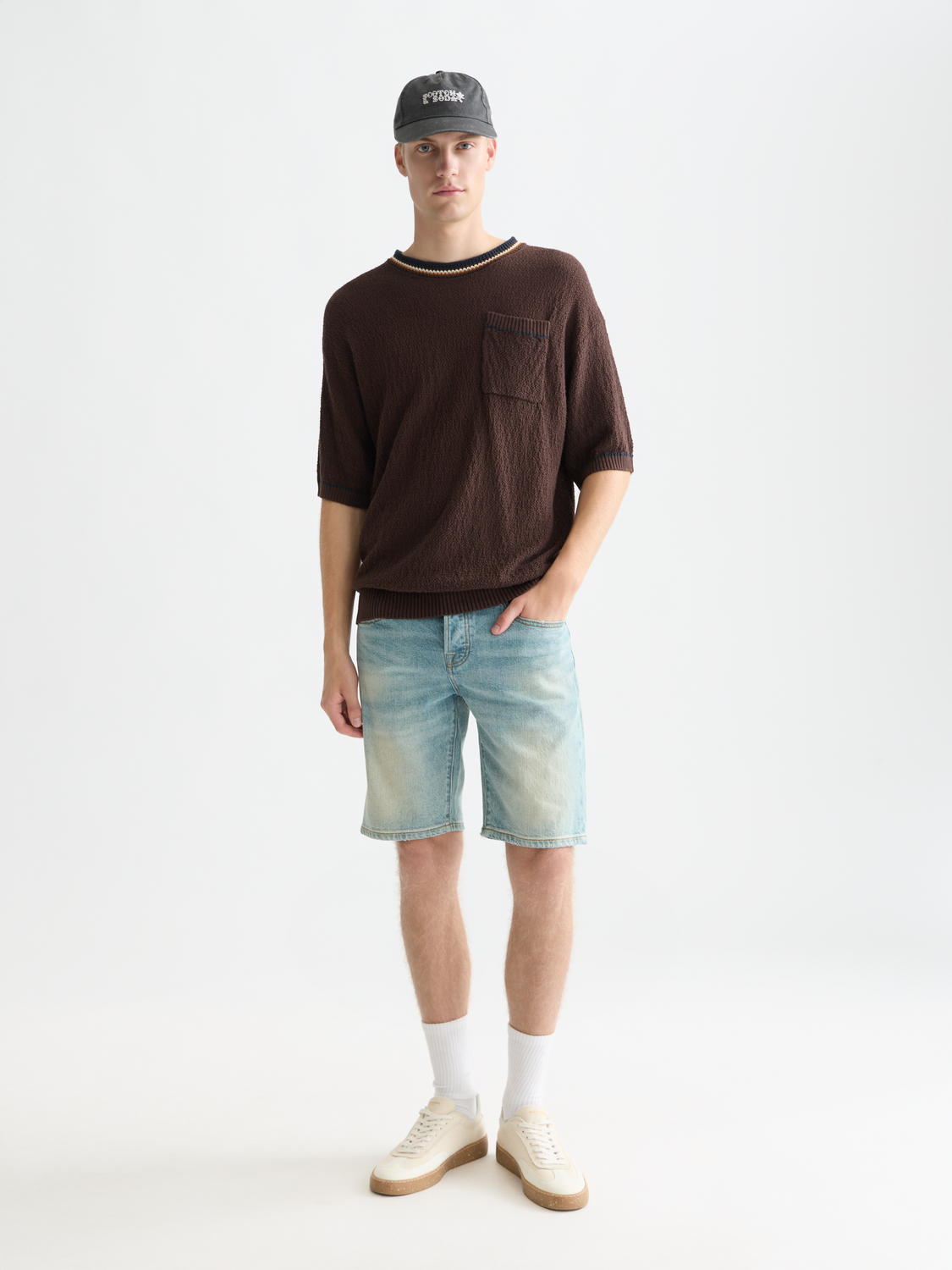 Scotch &amp; Soda Ralston Denim Short | Light Blue