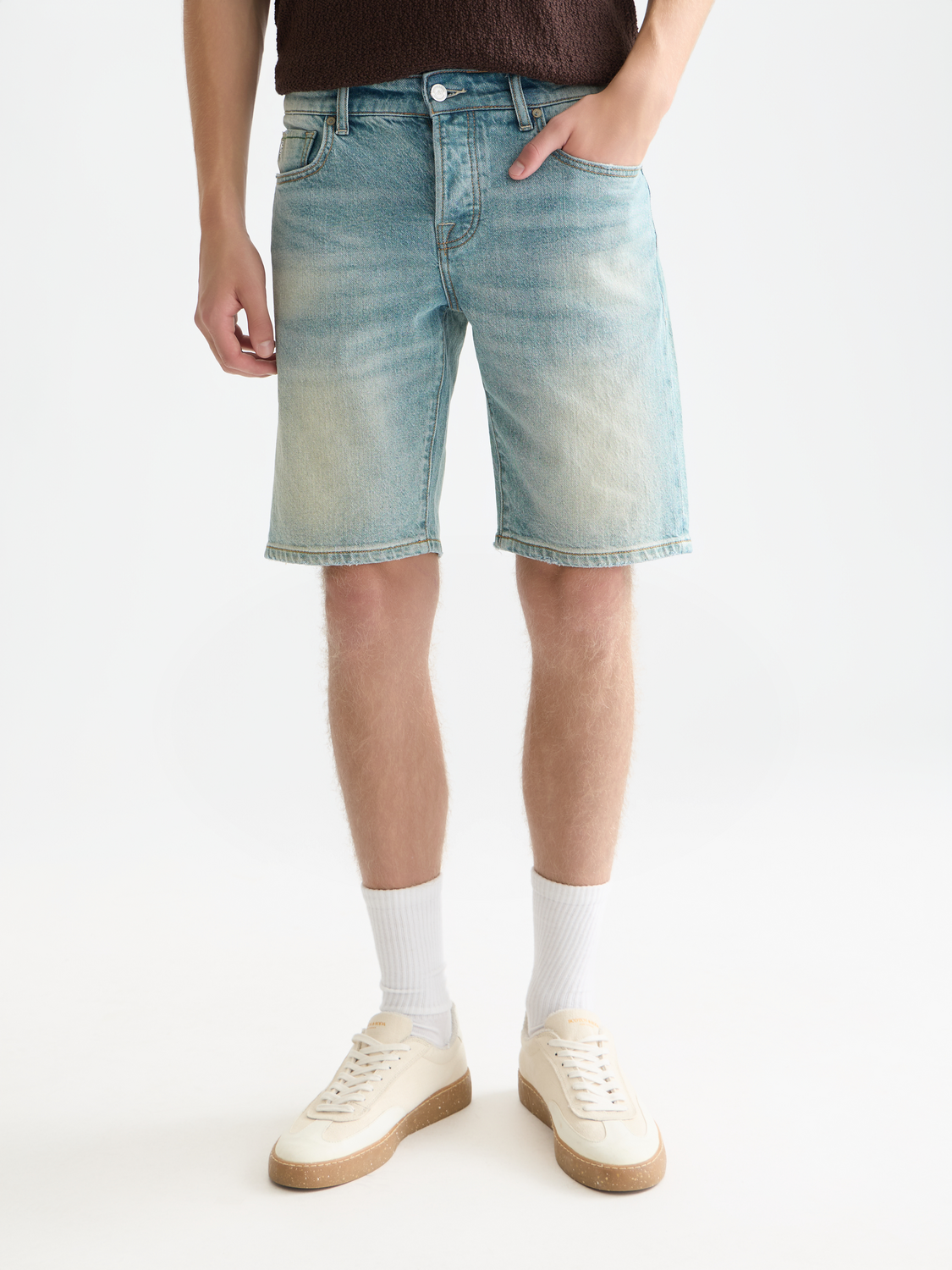 Scotch &amp; Soda Ralston Denim Short | Light Blue