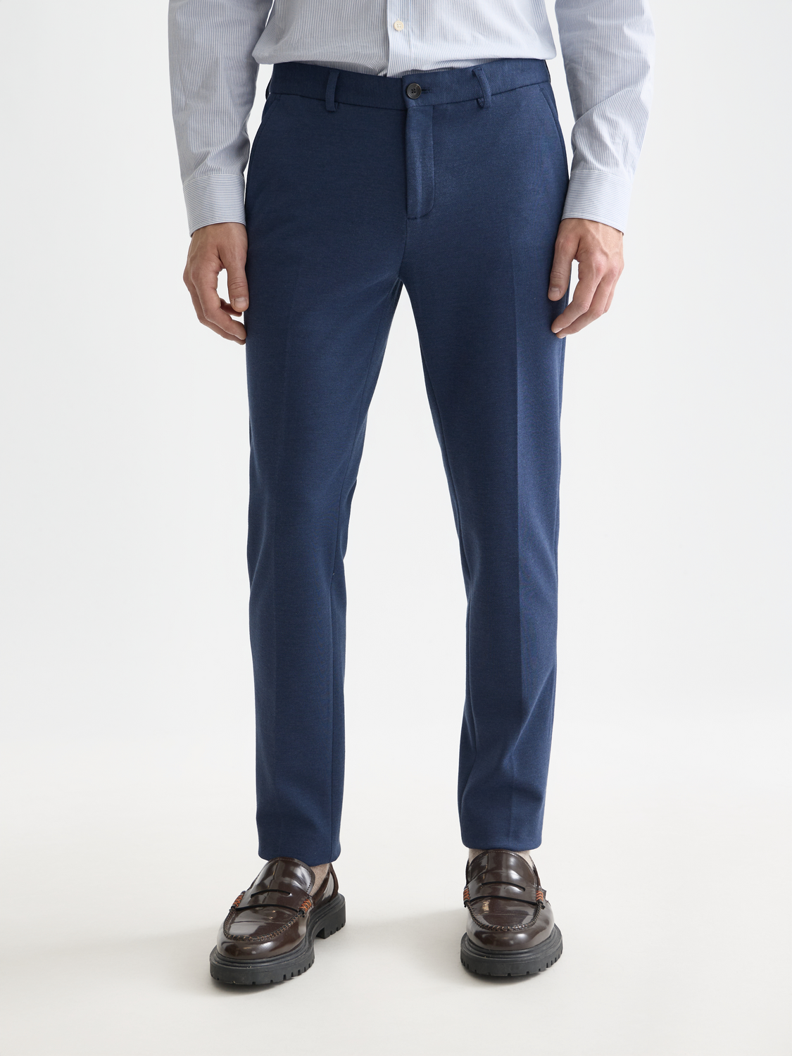 Scotch &amp; Soda Mott Yarn Dyed Knit Chino | Oceana Melange