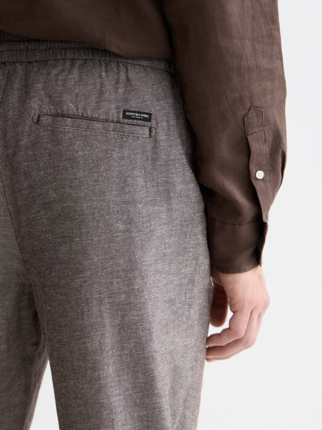Scotch &amp; Soda Warren Cotton/Linen Pant | Hot Fudge