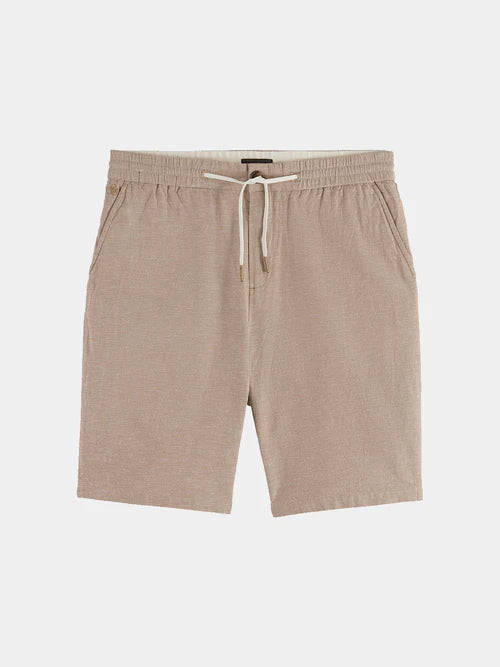 Scotch &amp; Soda Fave Cotton Linen Short | Sandstorm