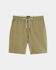 Scotch & Soda Fave Cotton Linen Short | Moss