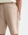 Scotch & Soda Fave Cotton Linen Short | Sandstorm