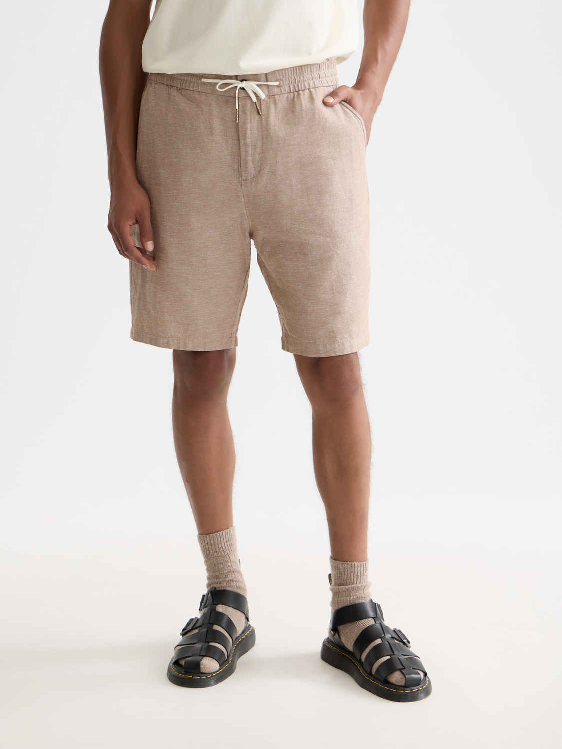 Scotch &amp; Soda Fave Cotton Linen Short | Sandstorm