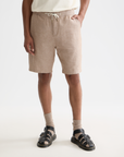 Scotch & Soda Fave Cotton Linen Short | Sandstorm