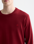 Scotch & Soda Crew Neck Knit Pullover | Ranch Red
