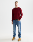 Scotch & Soda Crew Neck Knit Pullover | Ranch Red