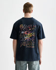 Scotch & Soda Cosmic Logo T-Shirt | Carbon