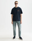 Scotch & Soda Cosmic Logo T-Shirt | Carbon