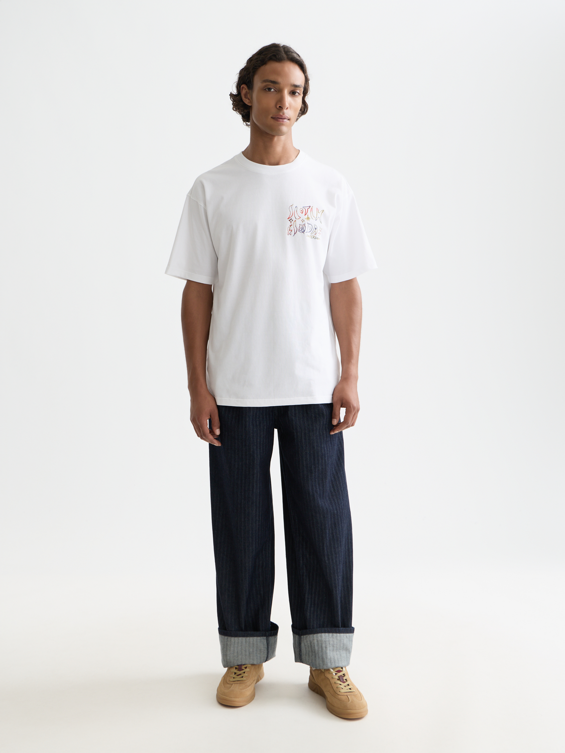 Scotch &amp; Soda Mystery Logo T-Shirt | White