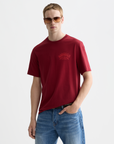 Scotch & Soda Mystery Logo T-Shirt | Ranch Red