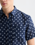 Scotch & Soda Short Sleeve Shirt | Cosmic Night