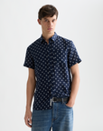 Scotch & Soda Short Sleeve Shirt | Cosmic Night