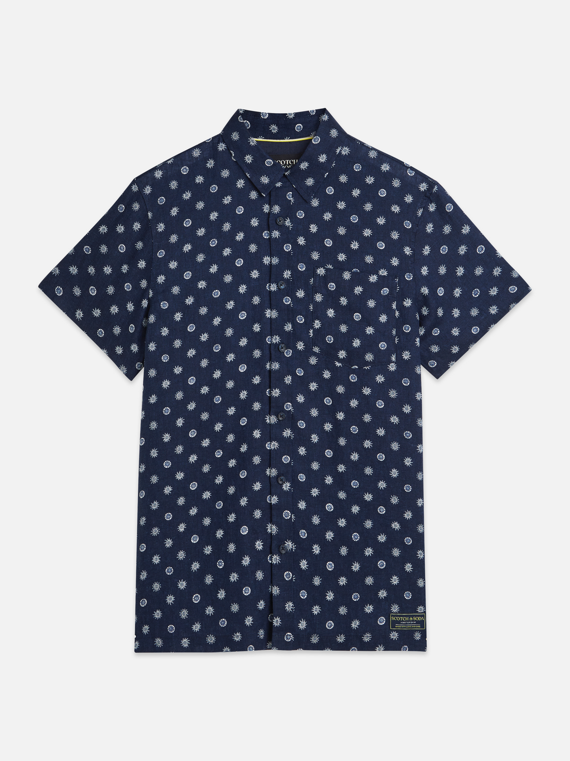 Scotch &amp; Soda Short Sleeve Shirt | Cosmic Night